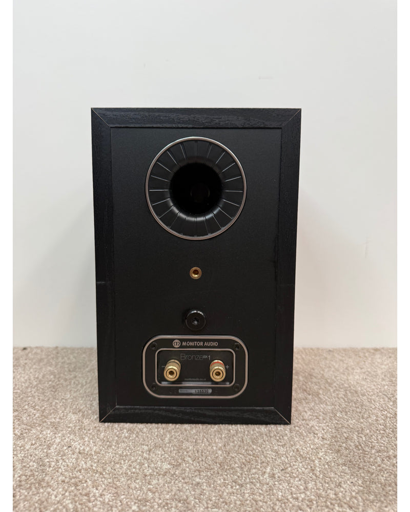 Monitor Bronze BX1 - Hi-Fi Speaker - Black - Very Good w/ Manuals - image 8