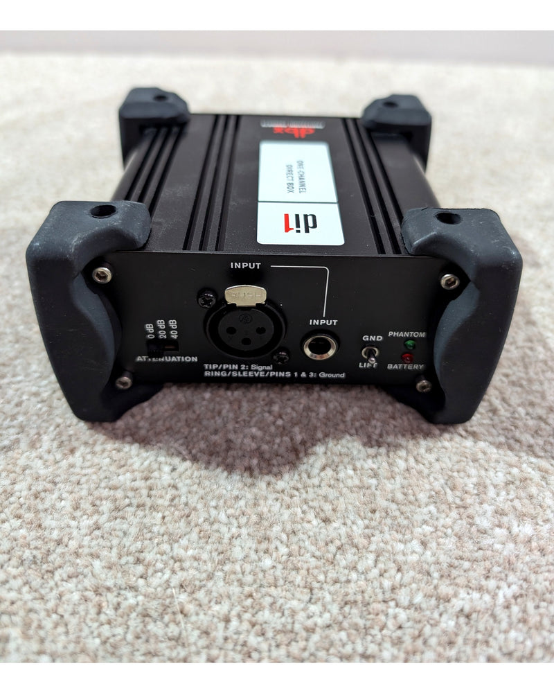 dbx di1 - DI Box - Black - Like New w/ Original Box & Manuals - image 3