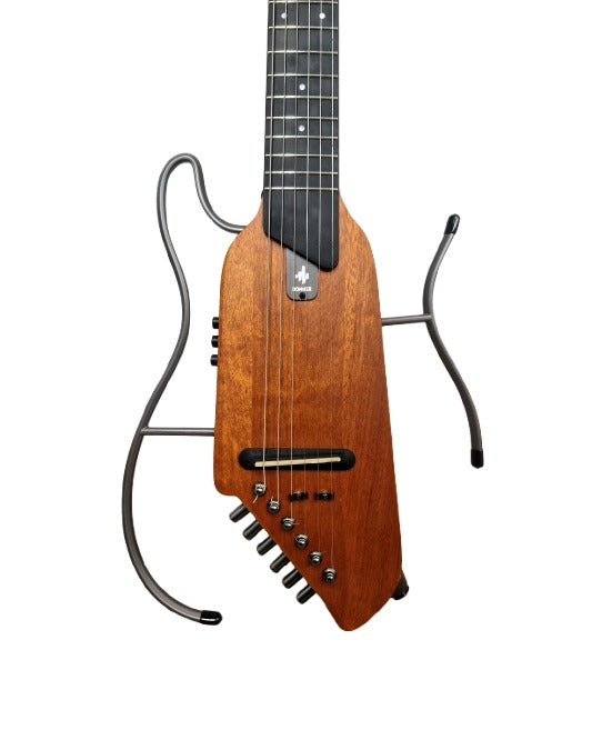 Donner DONNER HUSH-I SILENT GUITAR - Electric Guitar - Natural - Excellent - image 1