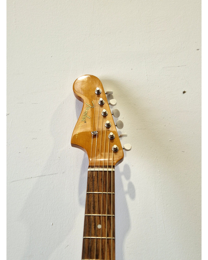 Fender Sonoran SCE LH - Acoustic Electric Guitar - Natural - Excellent w/ Hard Case - Image 8
