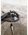 16 Trs Cable To 2 24 Pin Cable - Black – Audio Cable - Good - Photo 2