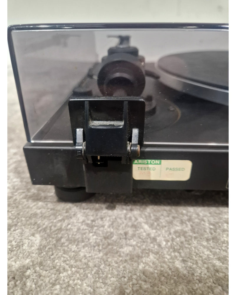 Ariston Q Deck Turntable - Black Turntable - Audiophile Quality - Very Good w/ Original Box & New Needle - Image 4
