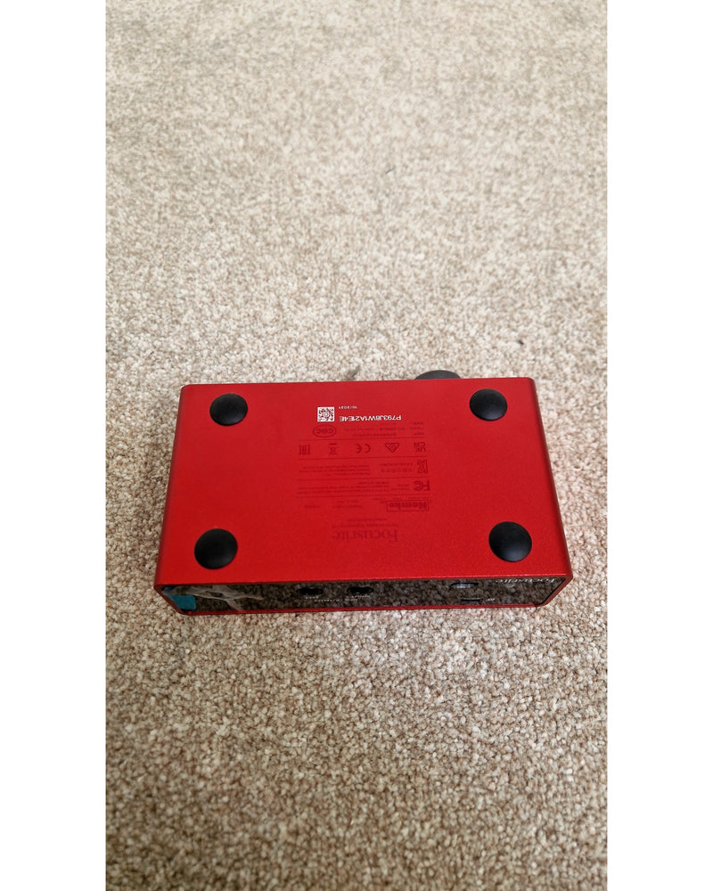Focusrite Scarlett Solo - Audio Interface - Red - Excellent - image 11