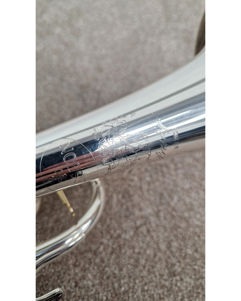 Besson Prestige BE2028 Bb Cornet – Silver Plated – Excellent w/ Hard Case - image 22