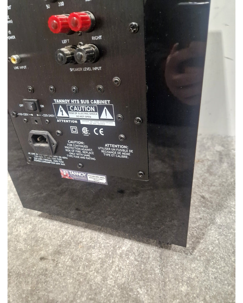 Tannoy HTS - Subwoofer - Black - Very Good w/ Original Box - Image 7
