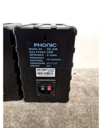 Phonic SE-206 HI-FI Speaker Pair Audio Equipment - Crisp Sound - Good - Image 7