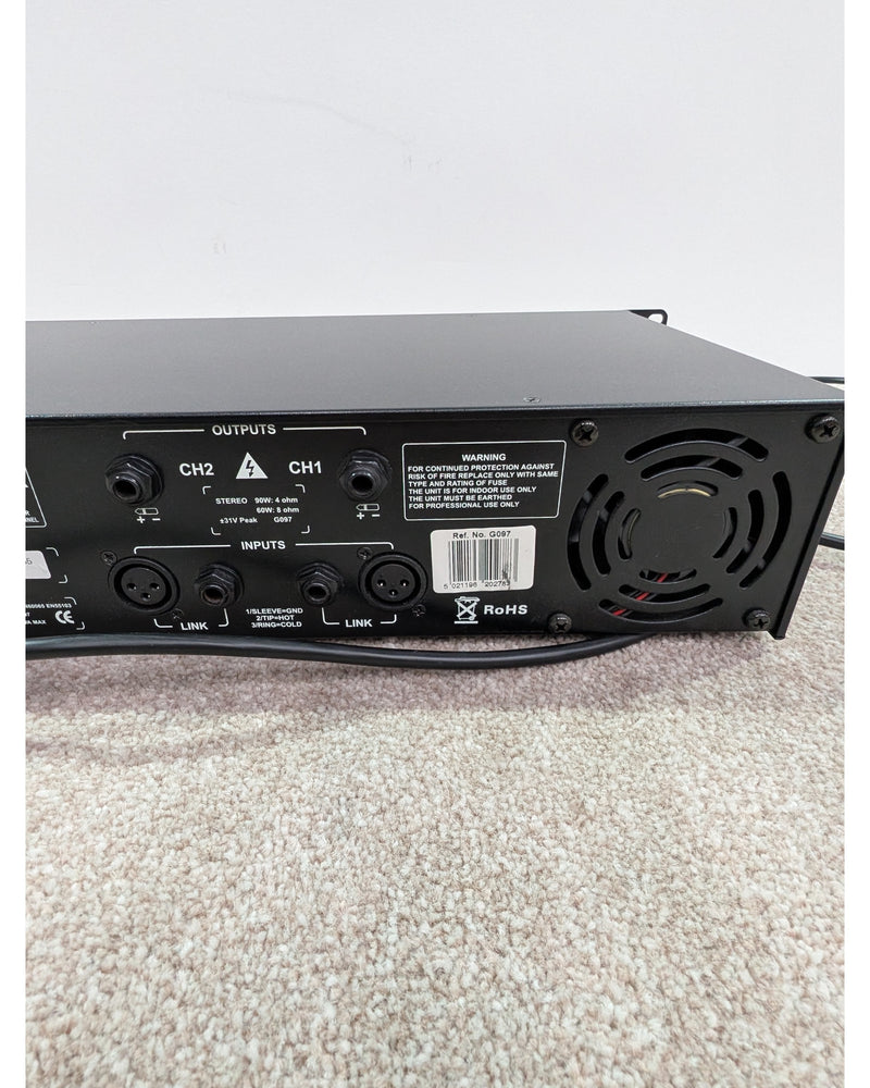 Sound LAB G097 - Power Amplifier - Black - Excellent w/ Original Box - image 9