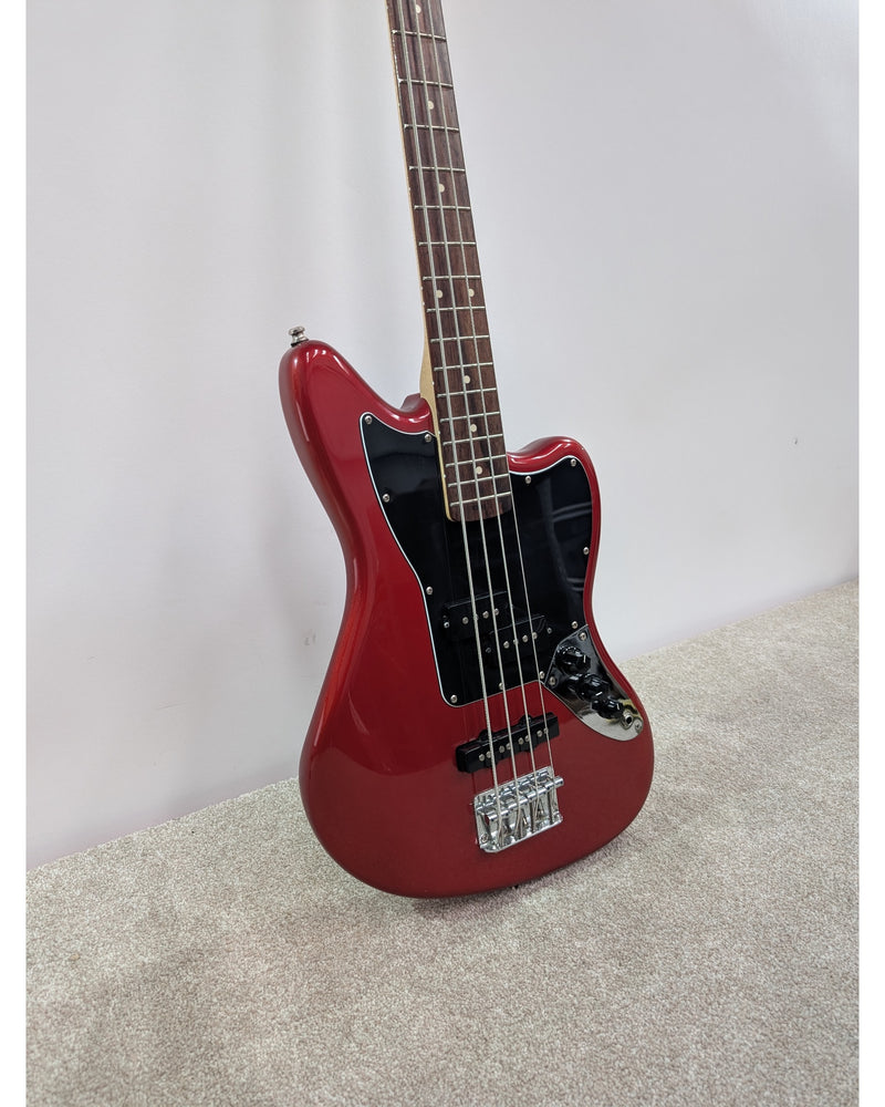 Squier Vintage Modified Jaguar Bass Special SS - Bass Guitar - Red - Very Good - image 7
