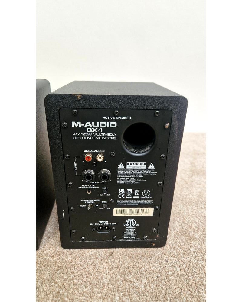 M-Audio BX4 - Studio Monitor - Black - Good - image 11