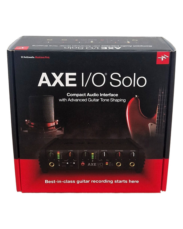 IK Multimedia AXE I/O Solo - Audio Interface - Like New w/ Original Box