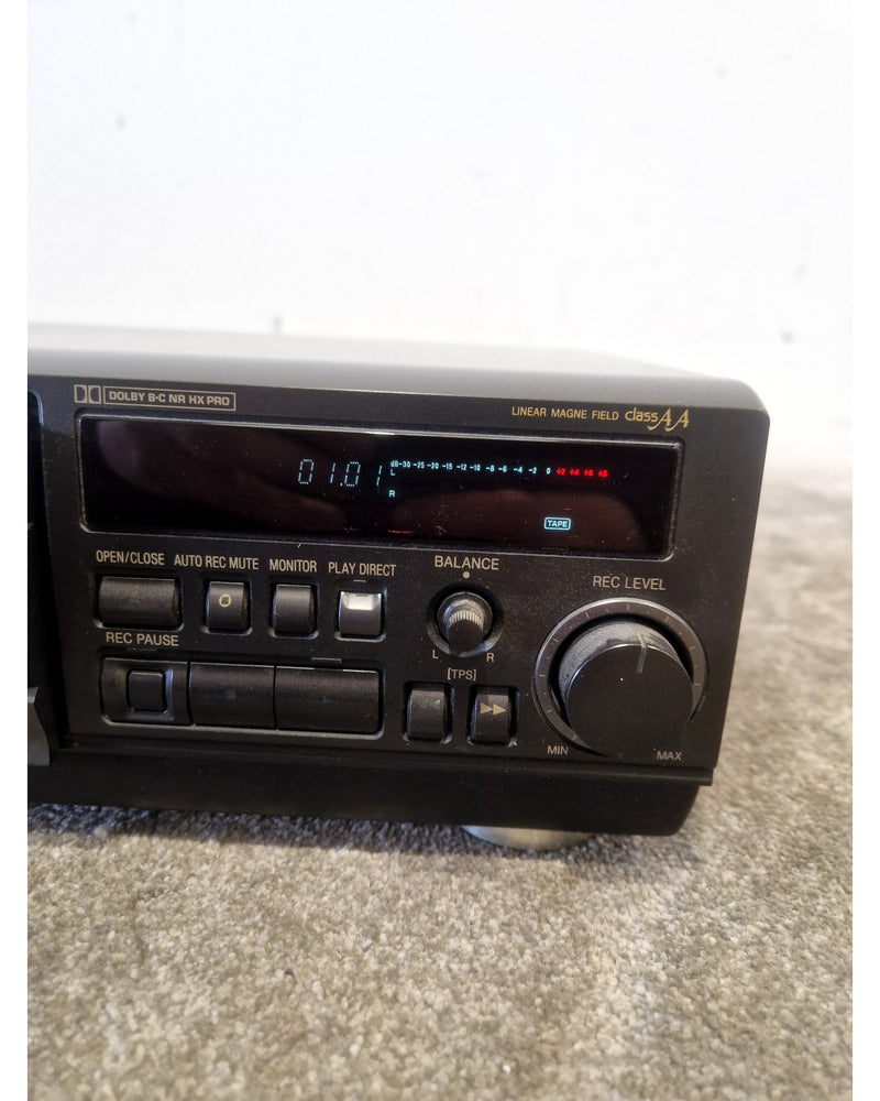 Technics RS-AZ7 - Cassette Deck - Black - Good - Image 2