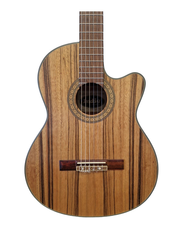 Indie Classical Visual CE - Acoustic Guitar - Natural - Excellent w/ Soft Case