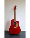Fender Redondo Player - Acoustic Guitars - Red - Excellent - Photo 2