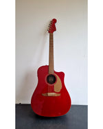 Fender Redondo Player - Acoustic Guitars - Red - Excellent - Image 2