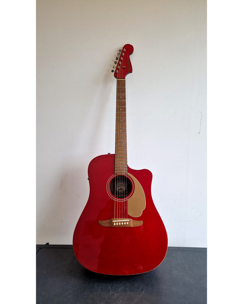 Fender Redondo Player - Acoustic Guitars - Red - Excellent - Image 2