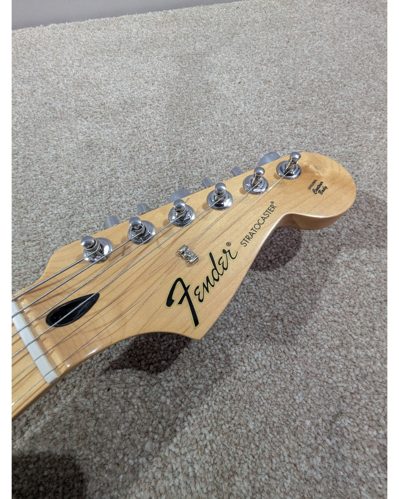 Fender Standard Stratocaster HSS Plus Top - Electric Guitar - Cherry Sunburst - Excellent w/ Hard Case - image 12