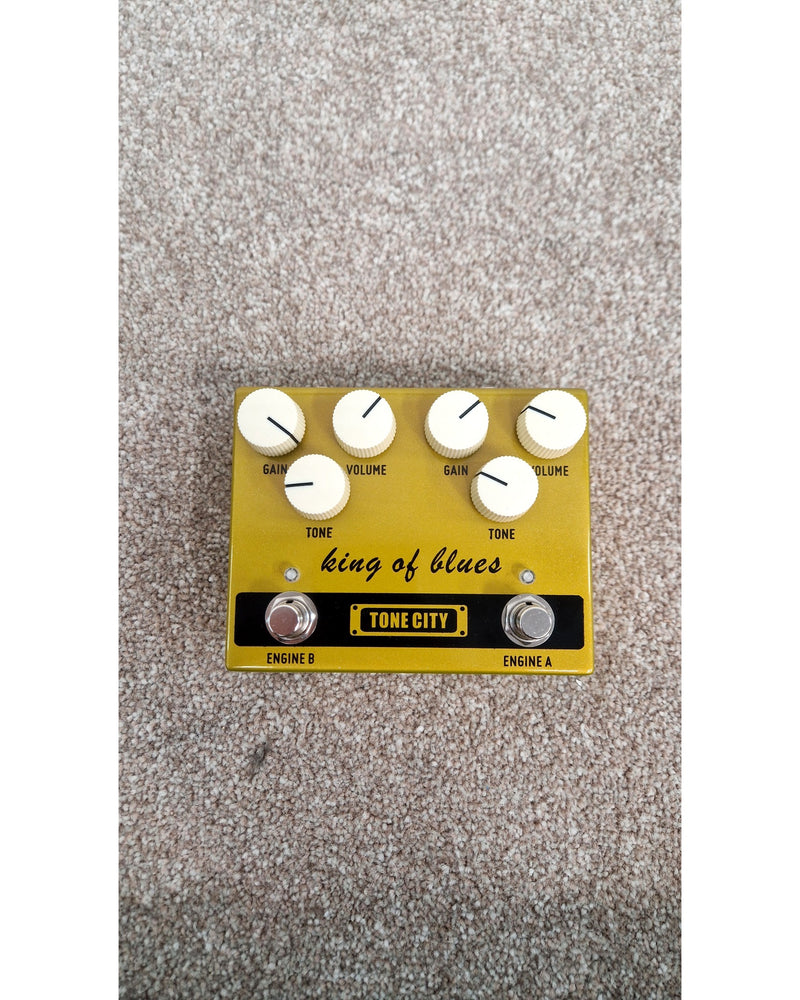 Tone City King of Blues - Overdrive & Distortion Pedals - Gold - Like New - image 4