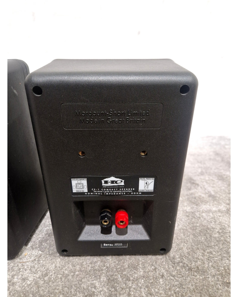 Mordaunt-Short CS-1 - Compact Speakers - Pair - Good - Image 9