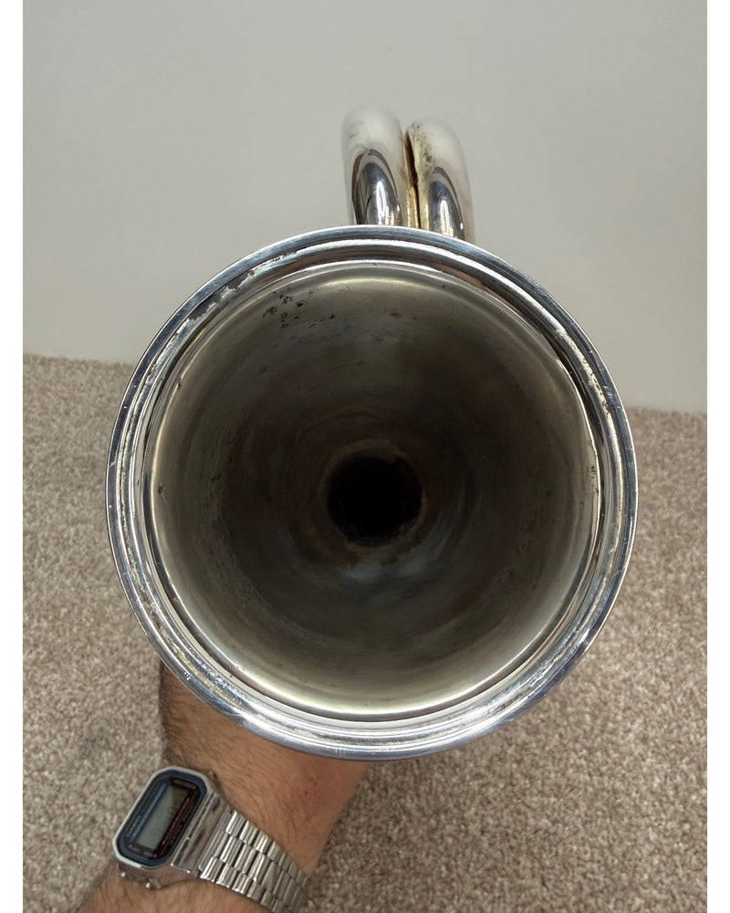 John Packer Bb Bugle - Brass Instruments - Silver - Fair w/ Hard Case - image 4