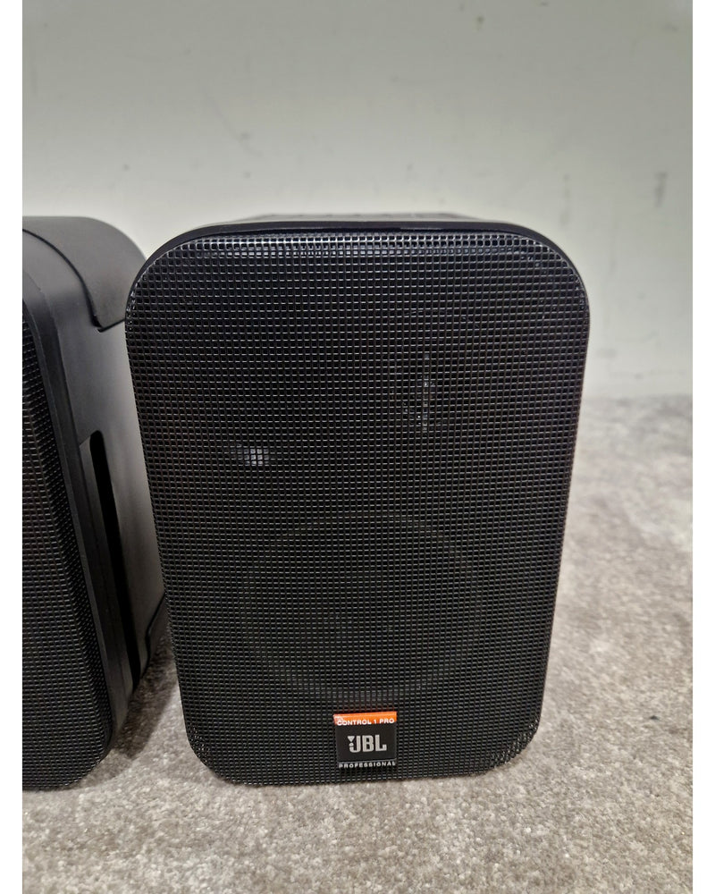 JBL Control 1 Pro - Studio Monitors Pair - Black - Excellent - Image 11