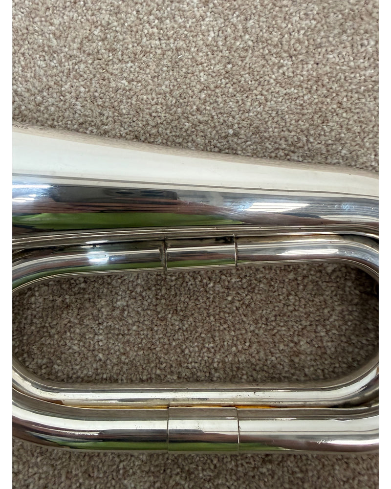 John Packer Bb Bugle - Brass Instruments - Silver - Fair w/ Hard Case - image 6