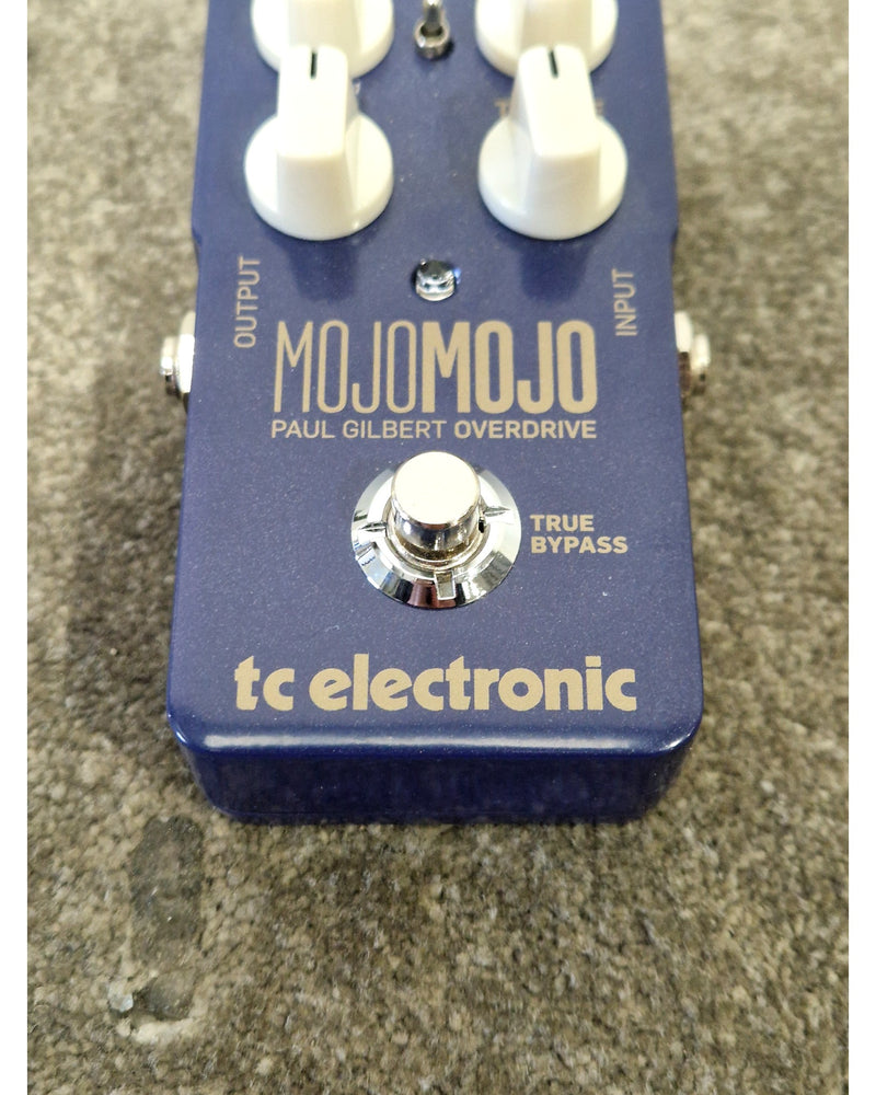 TC Electronic MojoMojo Paul Gilbert Overdrive - Effects Pedal - Blue - Excellent - Image 6