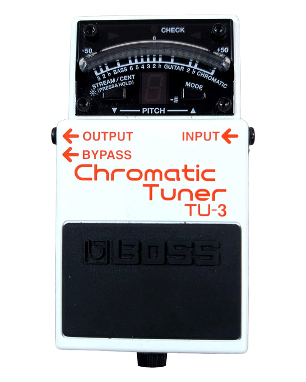 Boss TU-3 - Guitar Tuner - Very Good w/ Original Box & Manuals