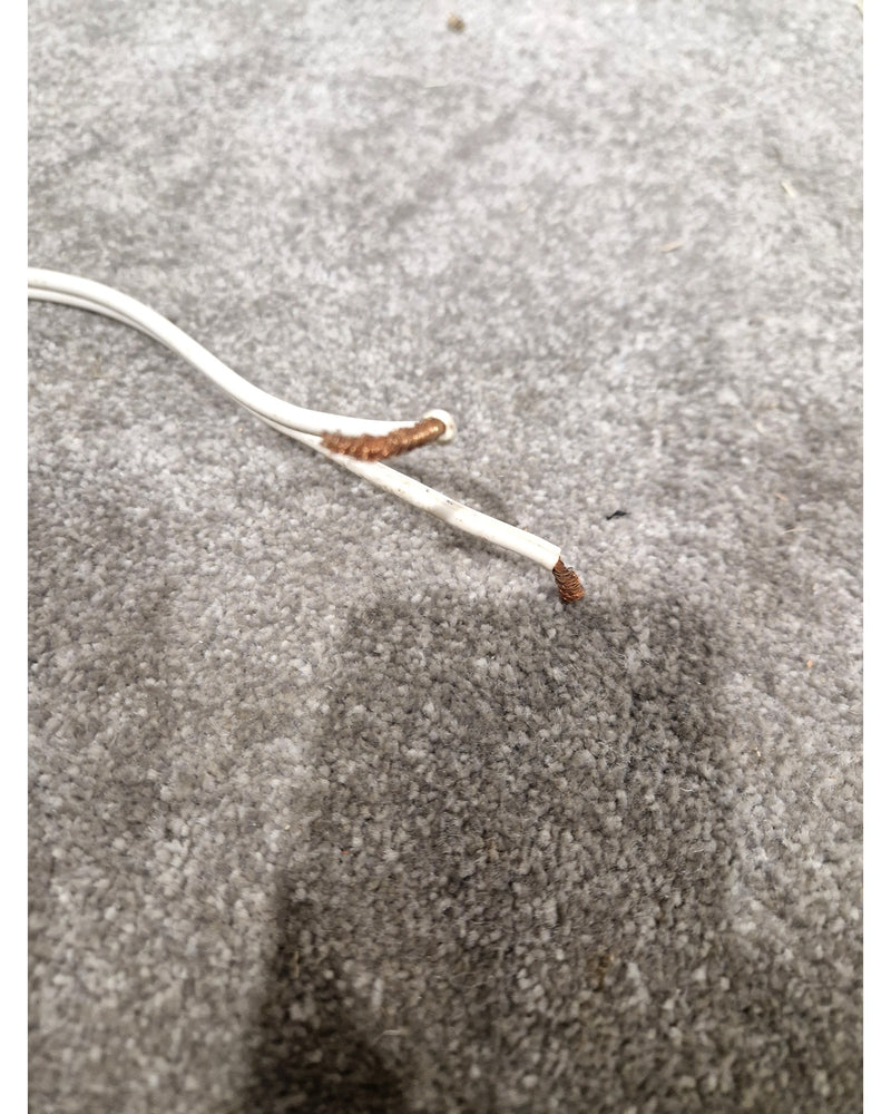 Banana Lead To Bare Wire Pair Loom White – Cable Assembly - Good - Image 2