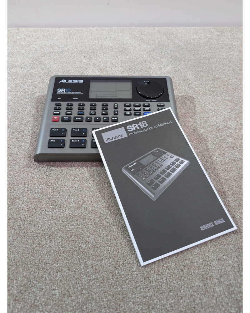 Alesis SR18 - Drum Machine - Grey - Excellent w/ Original Box & Manuals - image 12