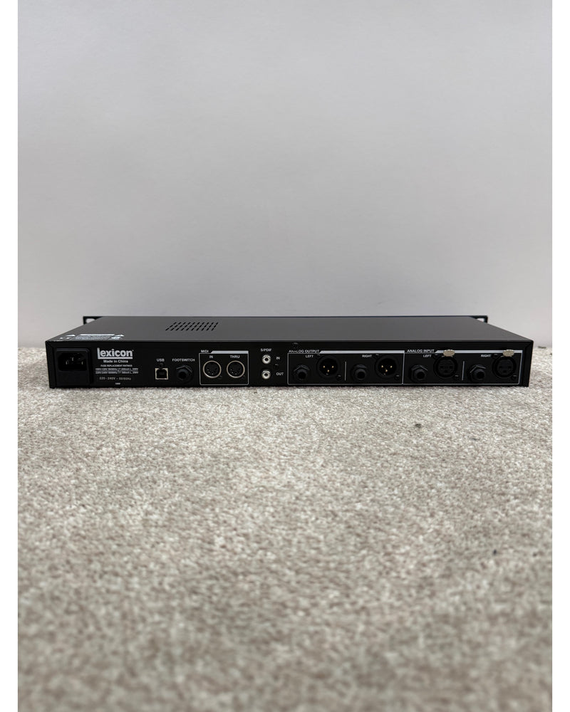 Lexicon MX300 - Rack Effects - Black - Excellent w/ Cables - image 6