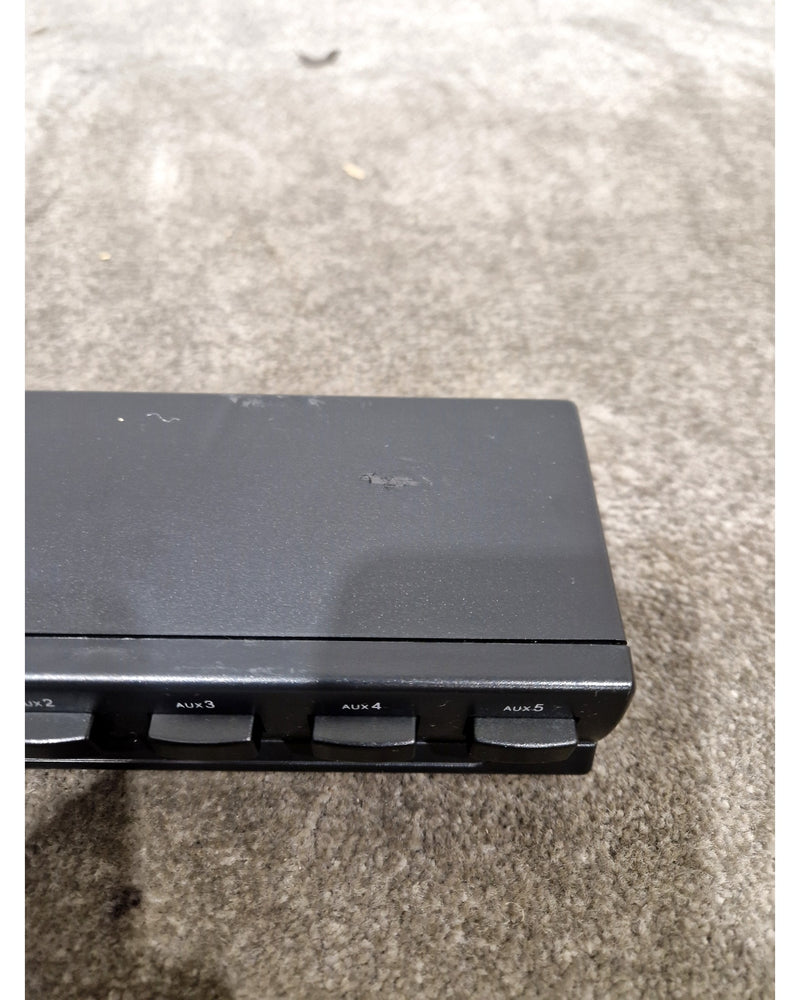 1x5 Stereo Audio Switch - Black - Good - Image 8
