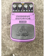 BEHRINGER OD300 Distortion - Effects Pedal - Excellent w/ Original Box & Manuals - Image 6