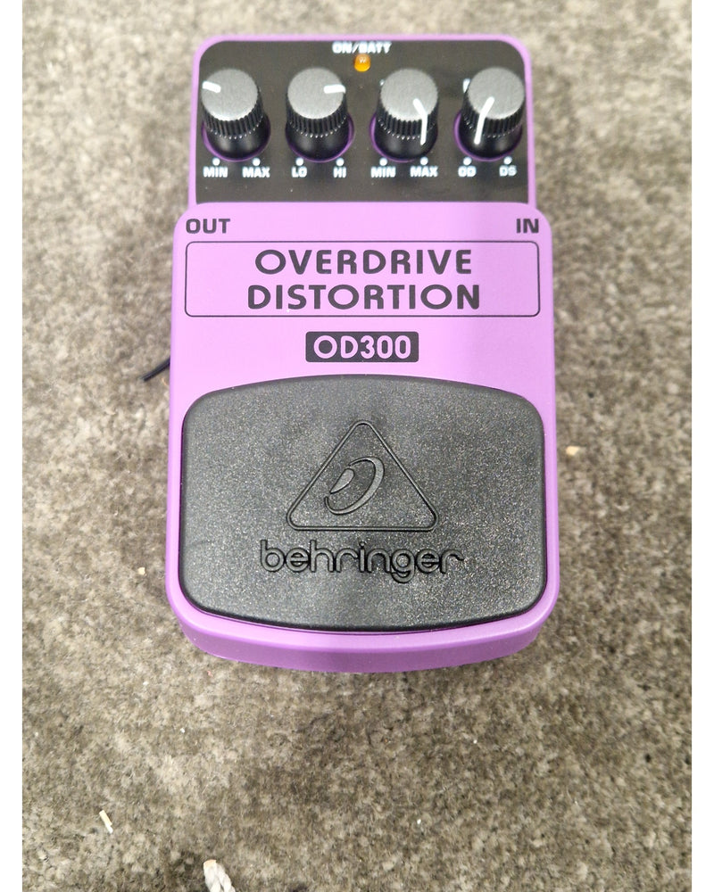 BEHRINGER OD300 Distortion - Effects Pedal - Excellent w/ Original Box & Manuals - Image 6