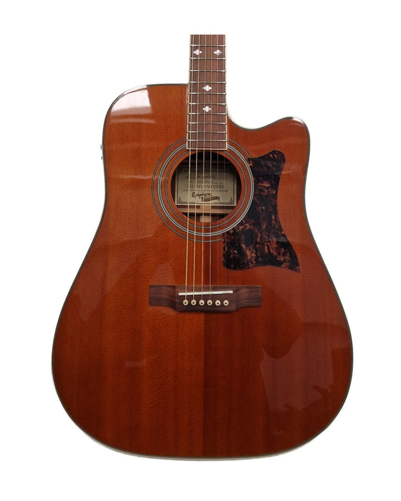 Epiphone DR-500MCE - Acoustic Guitar - Natural - Excellent w/ Soft Case - image 1