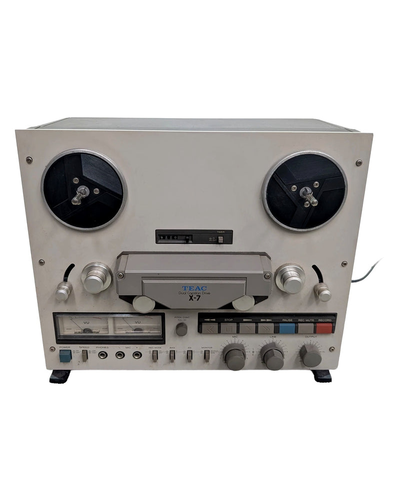 TEAC X-7 - Reel to Reel Tape Player - Silver - Fair - image 1