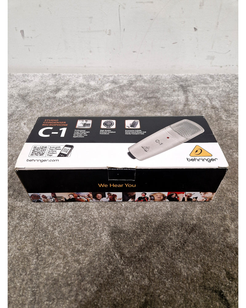 Behringer C-1 - Studio Condenser Microphone - Excellent w/ Hard Case, Original Box & Manuals - Image 15