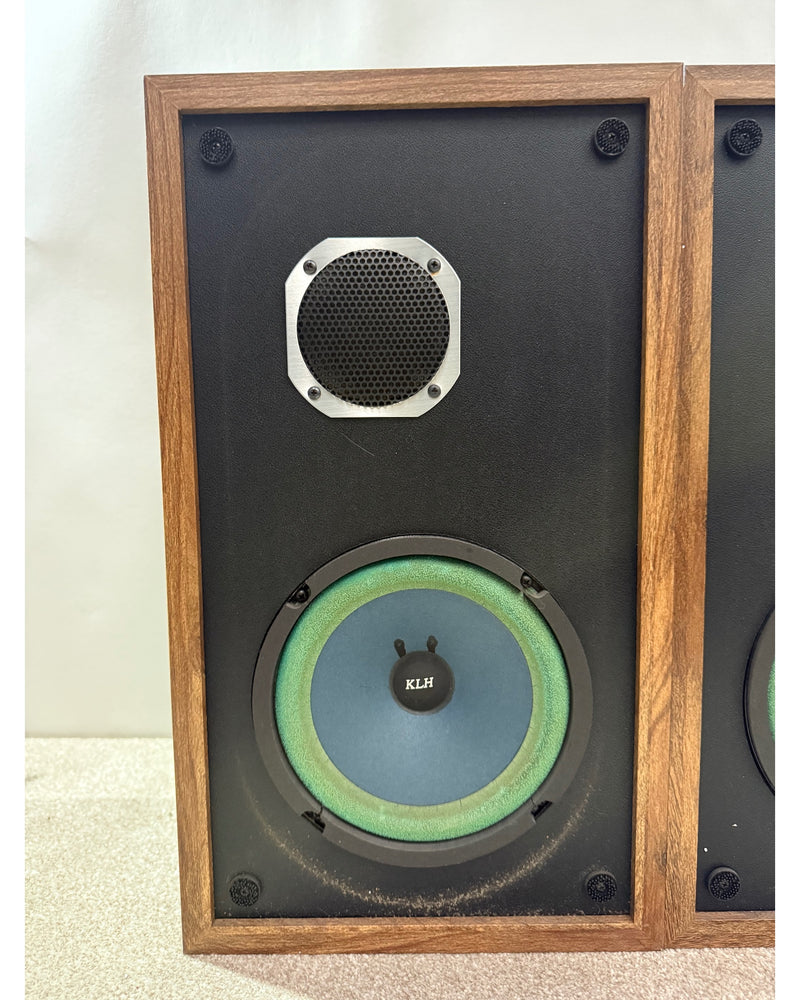 KLH Two Model 331 - Hi-Fi Speakers - Black/Wood - Good w/ Original Box & Manuals - image 7