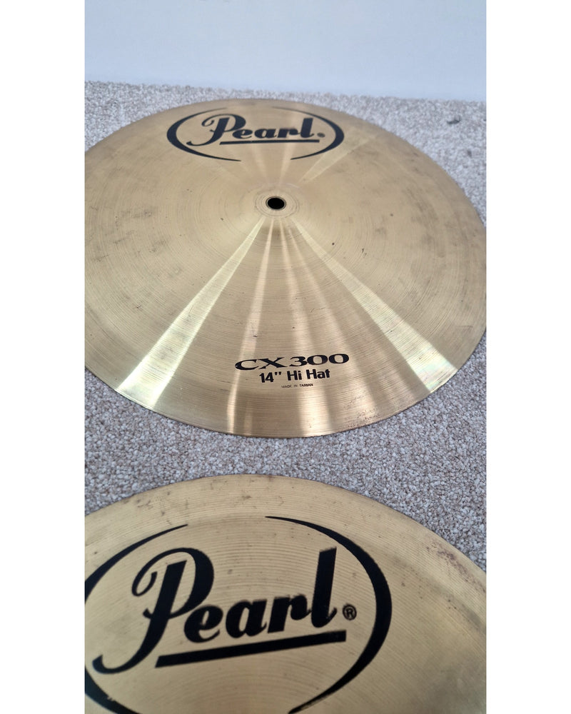 Pearl CX-300 14'' Hi-Hat Pair - Cymbals - Good - image 8