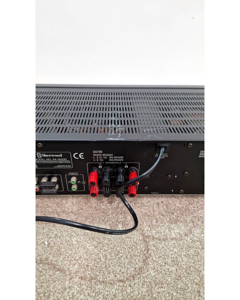 Sherwood AX-4050R - Hi-Fi Amplifier - Black - Very Good - image 4