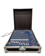 Yamaha MG166C USB - Mixer - Good w/ Power Supply & Built in flight case - Image 1