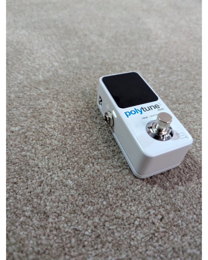 TC Electronic PolyTune 3 Mini - Guitar Tuner - White - Like New - image 6