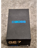 Boss GE-7 - Graphic Equalizer Pedal - White/Silver - Excellent w/ Original Box & Manuals - Image 11