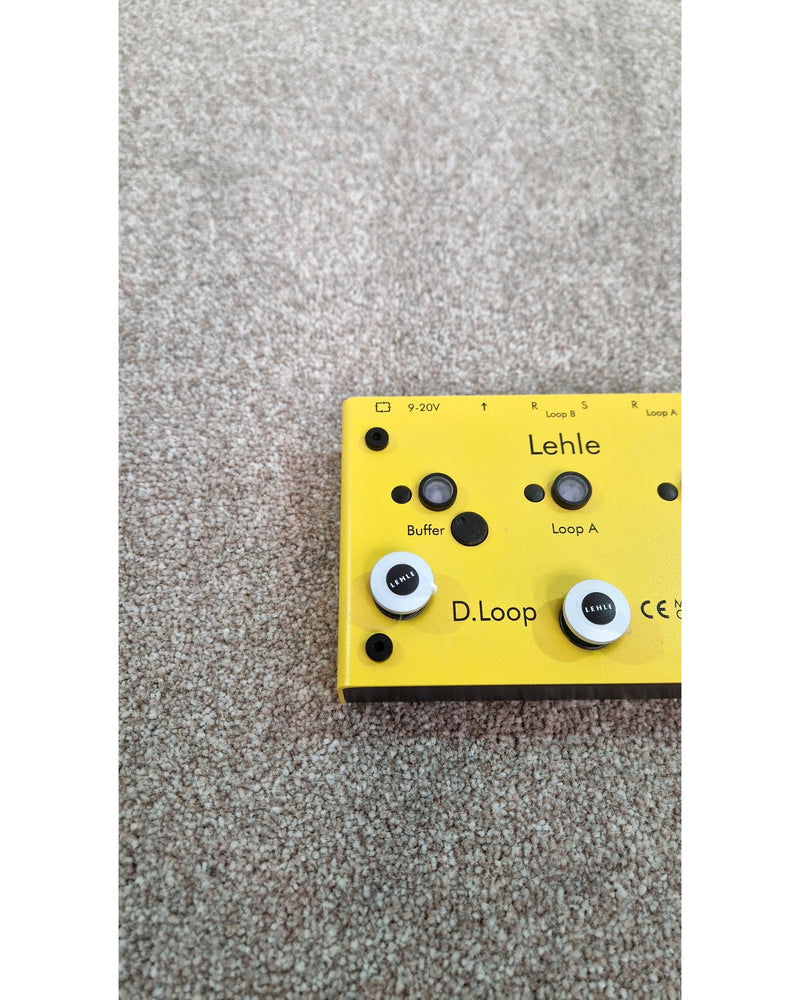 Lehle D.Loop SGoS - Footswitch - Yellow - Like New w/ Manuals - image 11