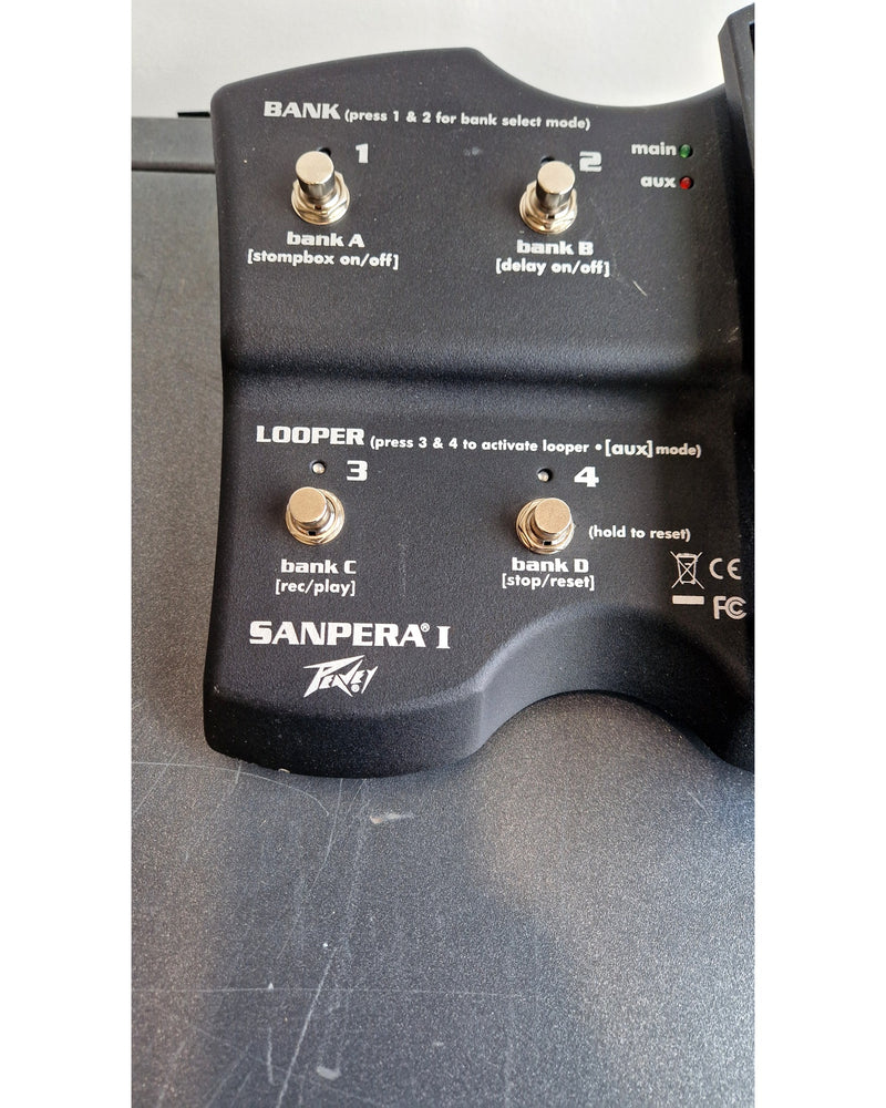 Peavey Sanpera I - Effects Pedal - Black - Excellent w/ Cables - Image 7