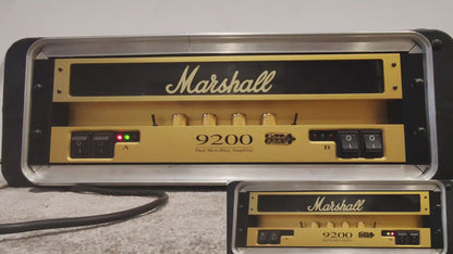 Marshall 9200 Dual MonoBloc All Tube Guitar Amp - Fully Refurbished, Smooth Sound - Very Good w/ Hard Case
