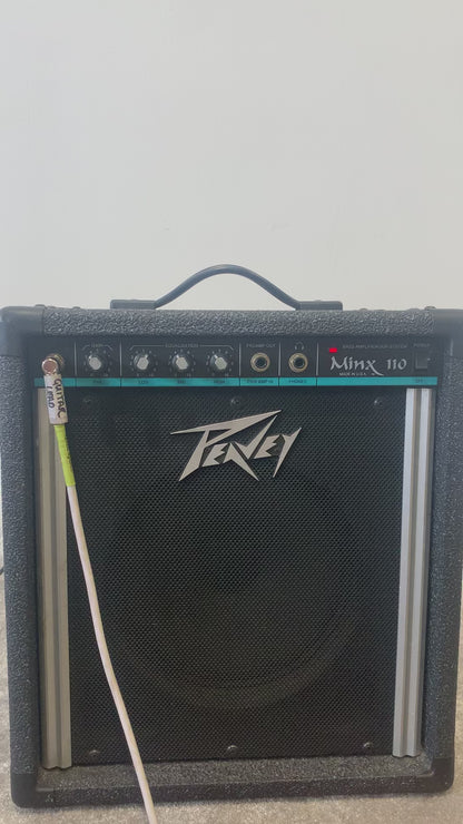 Peavey Minx 110 - 35 watt Bass Combo Amplifier - Black