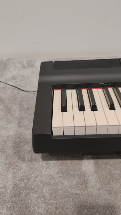 Yamaha P-125 88 Weighted Key Digital Piano w/ Sustain Pedal and Power Adapter