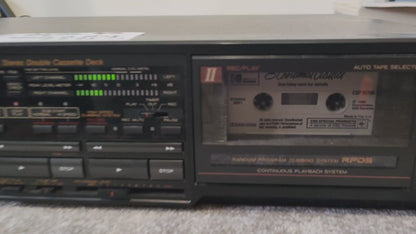 TEAC W-460C Double Cassette Deck – Auto Reverse – Very Good