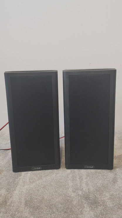 Mission 761i Matched Pair 75W Bookshelf Speakers – Fair/Good w/ Cosmetic Repairs, Fully Working