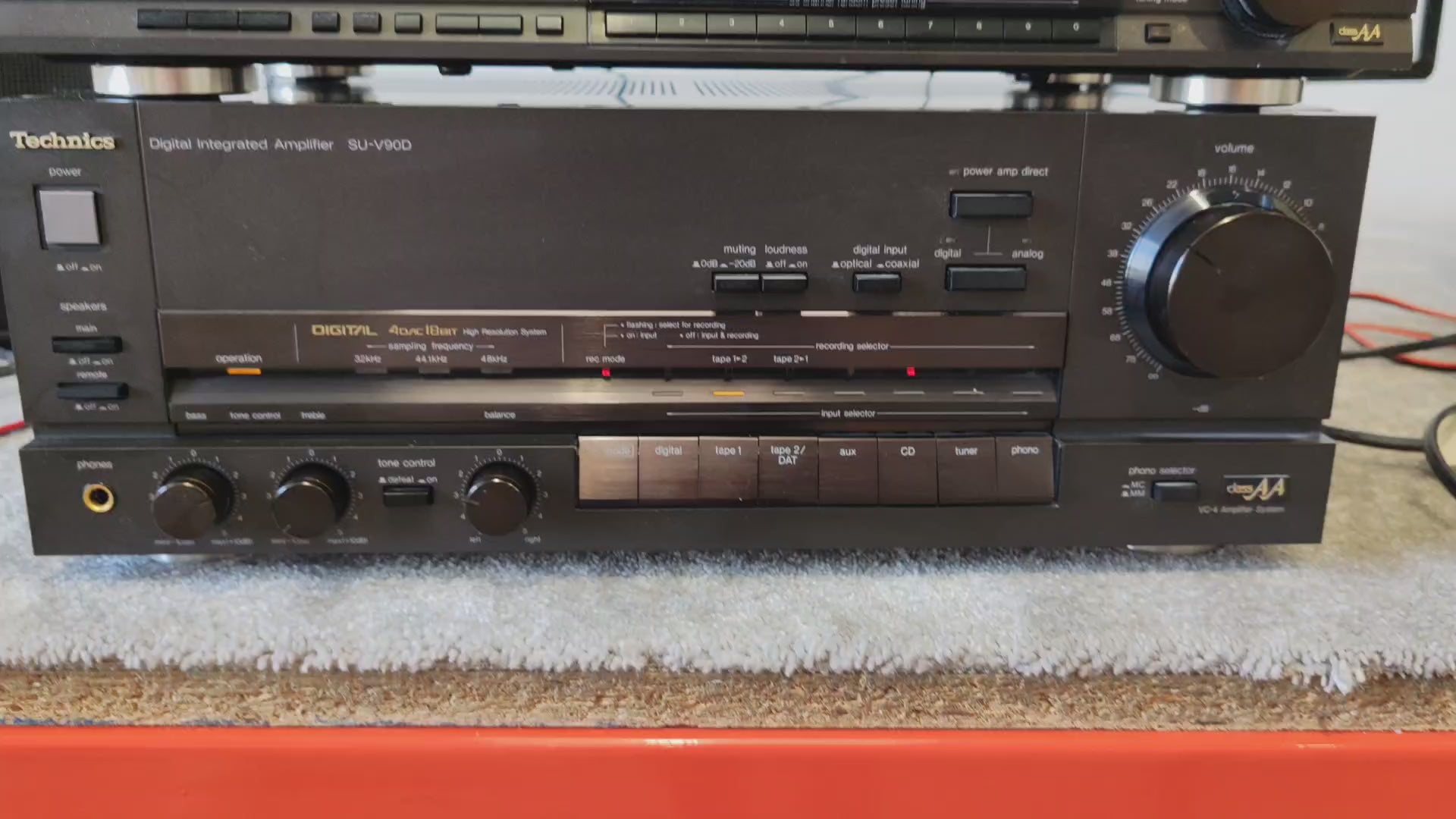 Technics SU-V90D Digital Integrated Amplifier – Class AA, 100W